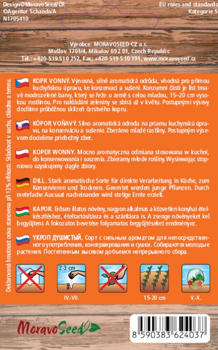 Kopor voňavý Monarch M