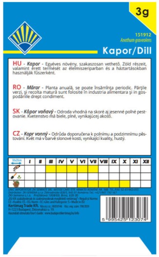Kopor voňavý 3g          K