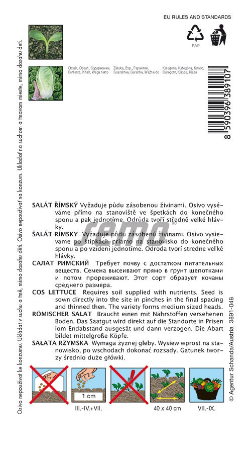 ŠALÁT RÍMSKY GELBUS 0,7g
