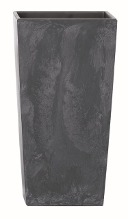 Kvetináč URBI SQUARE EFFECT v.50cm 11L/26,6L Antra