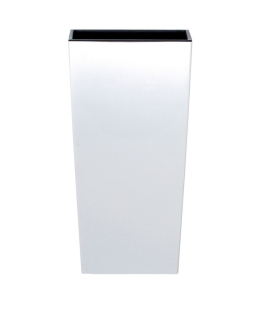 Kvetináč URBI SQUARE 22cm 8/16,3L DURS225 biely