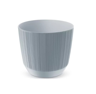 Kvetináč Ryfo 16,8cm 2,5L svetlo šedý DRF170