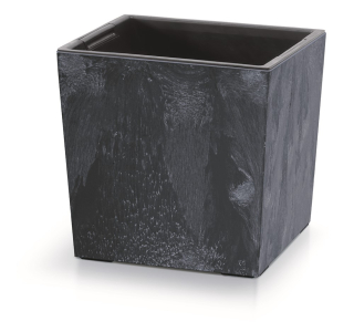 Kvetináč URBI SQUARE EFFECT 30cm antracit