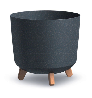 Kvetináč GRACIA TUBUS ecoWOOD Antracit 30x29cmDGTL