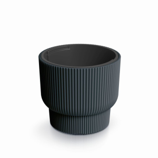 Kvetináč MILLY Antracit 29,9cm  DBMLR300