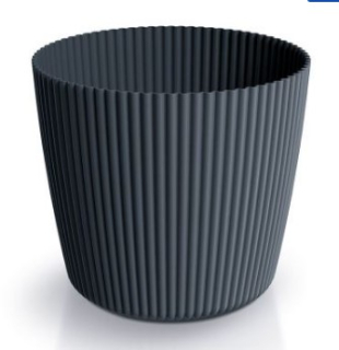 Obal MILLY ROUND antracit 10,9cm DMI110-S433