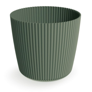 Obal MILLY ROUND tmavo zelený 10,9x9,5cm 0,7L