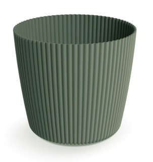 Obal MILLY ROUND tmavo zelený 20x17cm 4L