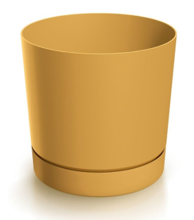 Obal Tubo+miska pr.18cm v17,5cm, 3,2L horčica