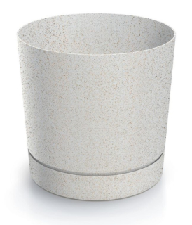 Obal Tubo+miska 17,8x17,4cm, 3,2L drevo+biely