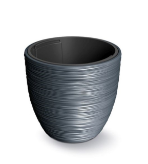 Kvetináč FURU 29,8cm x výška 28cm Antracit DBFU300