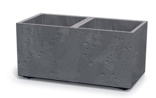 Kvetináč Sierra square beton 38x37x77cm 63L mareng