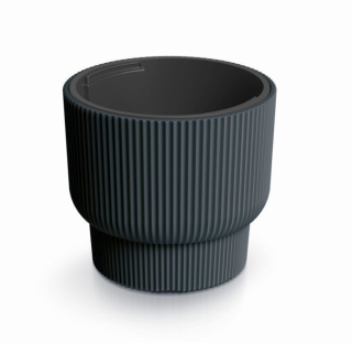 Kvetináč MILLY 39,5cm antracit DBMLR400