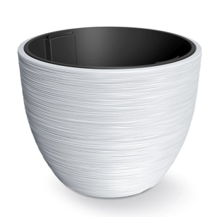 Kvetináč FURU 56,9cm x výška 44,5cm biely DBFU570