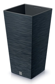 Kvetináč FURU SQUARE 20cm 11,5/5L antracit DFSH200