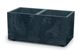 Kvetináč Sierra beton 38x37x77cm 63L antracit