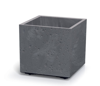 Kvetináč Sierra square beton 29x29cm 13,1L marengo
