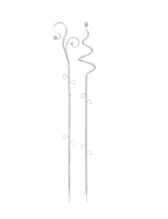 Tyčka ku kvetom COUBI ORCHID ST. v.58,5cm biela