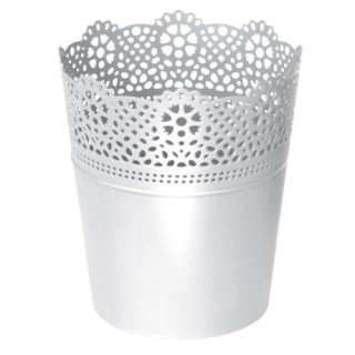 Kvetináč s krajkou LACE 16cm DLAC160