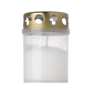 Náplň s vrchnákom 80g Biely v.12cm š.6cm