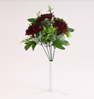 Kyt.Dália x7 36cm Bordová