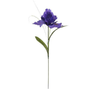 K.Iris x1kvet +tráva 52cm modrý