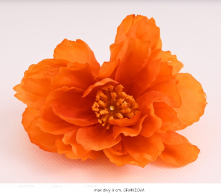 V.Mak divý 9cm ORANŽOVÁ