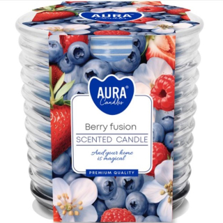 Sviečka voňavá v skle 130g Berry Fusion 28hod.