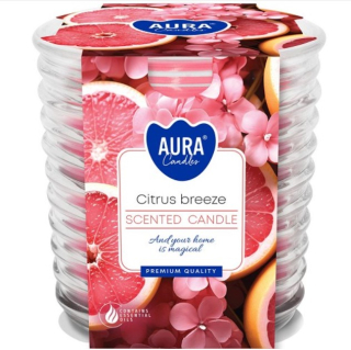Sviečka voňavá v skle 130g Citrus Breeze 28hod.