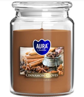 Sviečka voňavá v skle 500g Cinamon-Cloves 100hod.