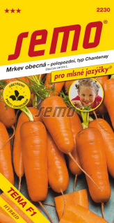 Mrkva poloneskorá TENA F1 1,3g /typChantenay/ Semo