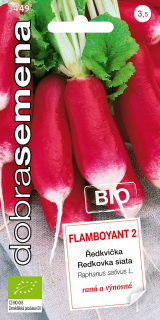 Reďkovka Flamboyant BIO 2,5g D