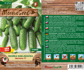 Uhorky nakladačky Hermina F1 MoravoSeed