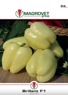Paprika Brillant F1 - sladká 0,3g, Magrovet
