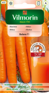 Mrkva skorá BOLERO F1 2,5g, Vilmorin