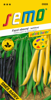 Fazuľa kríč.zmes farieb  S