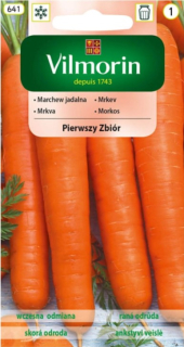 Mrkva skorá PIERWSZY ZBIOR 5g, Vilmorin