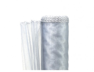 ORGANZA 12cm/8m Srebrny - Strieborná