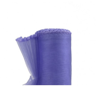 ORGANZA 12cm/8m Wrzos - fialová