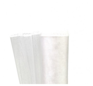 ORGANZA 39cm/8m Biela
