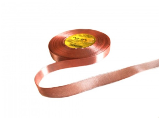 Stuha satén 1,2cm/35y staroružová 305