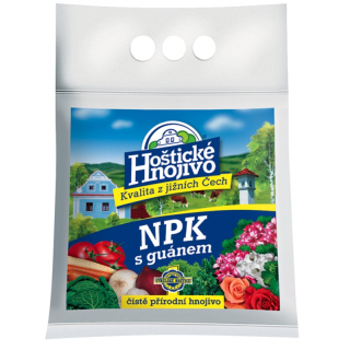 NPK  2,5kg +guáno Hoštické