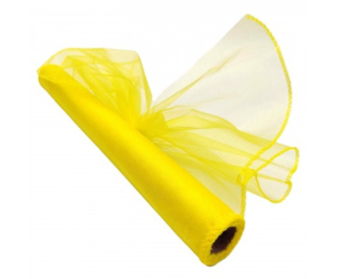 ORGANZA 39cm/8m Cytryna - Citrónová