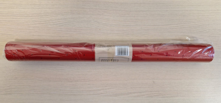Fólia satén čierne bodky 50cm/8m Jasné Bordo č.33