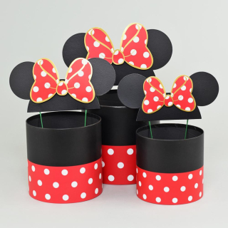 Flower box ovál Mickey červený cm