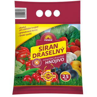 Síran draselný 2,5kg    FO