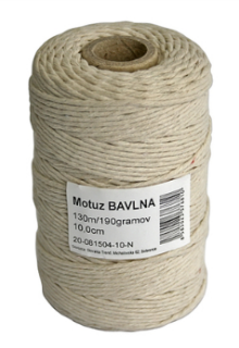 Motuz Cotton 04 130 m/190 g, TubePack