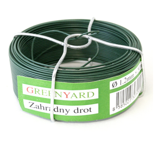 Drot Garden Wire Pvc 0,80 mm, L-75 m, SC, cievka