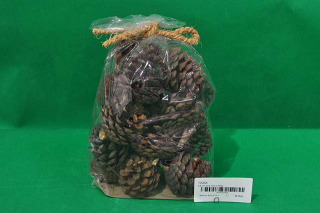 Šišky 6cm NATURAL 200gr borovicová
