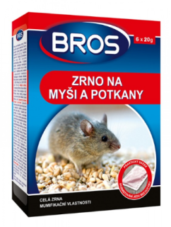 BROS-zrno na myši.. 6x20g